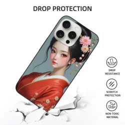 國風美人 iPhone 15/15 Pro/15 Pro Max 手機殼 - OKOMALL