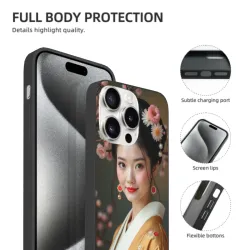 國風美人 iPhone 15/15 Pro/15 Pro Max 手機殼 - okomall.com