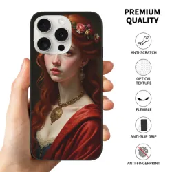文藝復古美人iPhone 15 Pro/Pro Max手機殼 - okomall