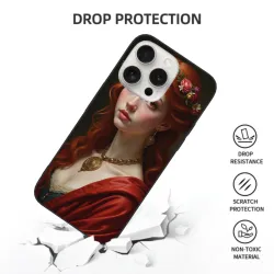 文藝復古美人iPhone 15 Pro/Pro Max手機殼 - okomall
