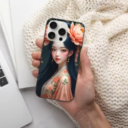 國風美人iPhone手機殼 - 全螢幕印花 | okomall