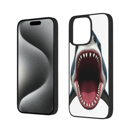 Shark Frenzy Phone Case - iPhone 15 Pro/Pro Max Case | OKOMALL