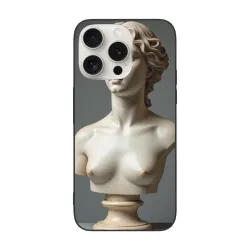 Funda para iPhone 15/Pro/Max con escultura de diosa clásica - OKOMALL
