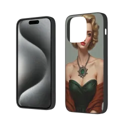 優雅復古女神 iPhone 15/15 Pro/15 Pro Max 手機殼 - OKOMALL