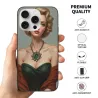 優雅復古女神 iPhone 15/15 Pro/15 Pro Max 手機殼 - OKOMALL
