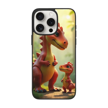 iPhone 15/Pro/Max 恐龍主題手機殼 - okomall
