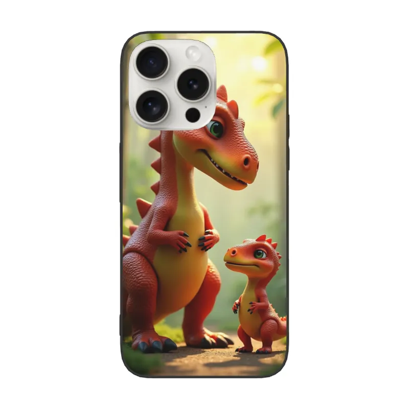 iPhone 15/Pro/Max 恐龍主題手機殼 - okomall