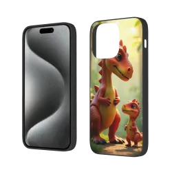 iPhone 15/Pro/Max 恐龍主題手機殼 - okomall