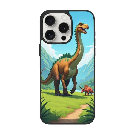 iPhone 15/15 Pro/15 Pro Max 恐龍森林手機殼 - OKOMALL