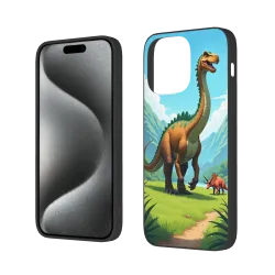 iPhone 15/15 Pro/15 Pro Max 恐龍森林手機殼 - OKOMALL