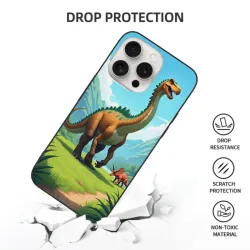 iPhone 15/15 Pro/15 Pro Max 恐龍森林手機殼 - OKOMALL