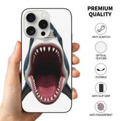Shark Frenzy Phone Case - iPhone 15 Pro/Pro Max Case | OKOMALL