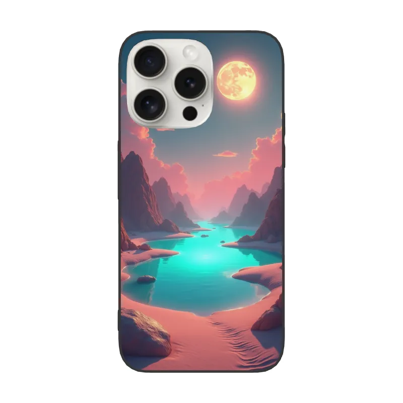 iPhone 15/Pro/Max 手機殼 - 山河星夜 | okomall