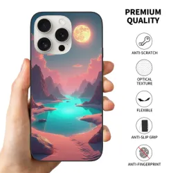 iPhone 15/Pro/Max 手機殼 - 山河星夜 | okomall