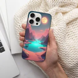 iPhone 15/Pro/Max 手機殼 - 山河星夜 | okomall