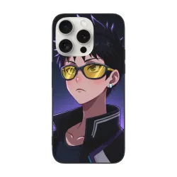 iPhone 15/Pro/Max 动漫角色手機殼 - 酷炫街頭風 | OKOMALL