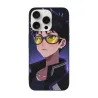 iPhone 15/Pro/Max 动漫角色手機殼 - 酷炫街頭風 | OKOMALL