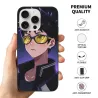 iPhone 15/Pro/Max 动漫角色手機殼 - 酷炫街頭風 | OKOMALL