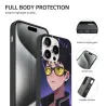 iPhone 15/Pro/Max 动漫角色手機殼 - 酷炫街頭風 | OKOMALL