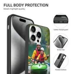 iPhone 15/Pro/Max 划船風景手機殼 - OKOMALL