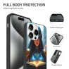 iPhone 15/Pro/Max 賽博龐克女戰士手機殼 - OKOMALL
