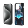 賽博朋克風格女性手機殼 - iPhone 15 Pro/Pro Max 保護殼