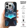 賽博朋克風格女性手機殼 - iPhone 15 Pro/Pro Max 保護殼