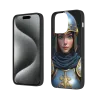 중세 기사 소녀 iPhone 15 케이스 - okomall