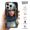 중세 기사 소녀 iPhone 15 케이스 - okomall