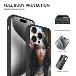 별밤의 매력 iPhone 15/15 Pro/15 Pro Max 케이스 - okomall.com