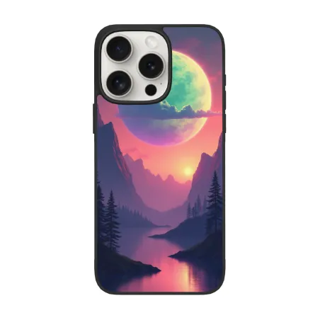 iPhone 15/Pro/Max 산川황혼 휴대폰 케이스 - okomall