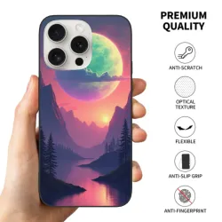 iPhone 15/Pro/Max 산川황혼 휴대폰 케이스 - okomall