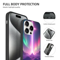 iPhone 15/Pro/Max 꿈의 계곡 별빛 휴대폰 케이스 - OKOMALL