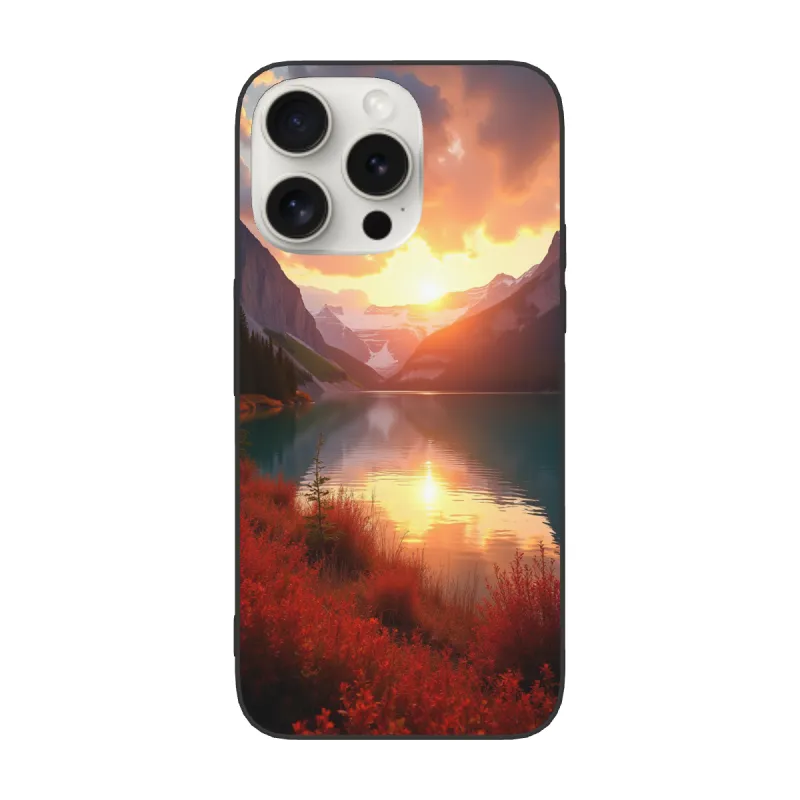iPhone 15/Pro/Max 케이스 - 웅장한 산과 강 일출 | okomall