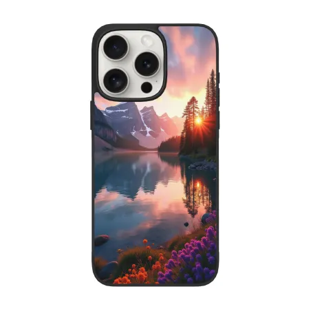 iPhone 15/Pro/Max 케이스 - 고요한 호숫가 풍경 | okomall