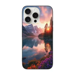 iPhone 15/Pro/Max 케이스 - 고요한 호숫가 풍경 | okomall