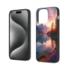 iPhone 15/Pro/Max 케이스 - 고요한 호숫가 풍경 | okomall