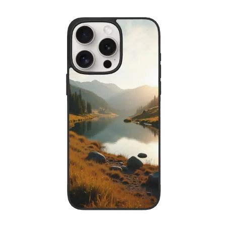 iPhone 15/Pro/Max 산림 새벽 휴대폰 케이스 - okomall.com