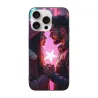 Coque pour iPhone 15/15 Pro/15 Pro Max avec motif d'amour stellaire pour couples - OKOMALL