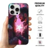 Coque pour iPhone 15/15 Pro/15 Pro Max avec motif d'amour stellaire pour couples - OKOMALL