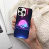 Galaxie dans la paume de votre main : Coque pour iPhone 15/Pro/Max avec motif de main et ciel étoilé - OKOMALL