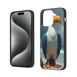 Coque pour iPhone 15/Pro/Max avec motif d'oiseaux - Oiseaux vibrants | okomall