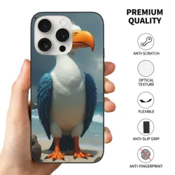 Coque pour iPhone 15/Pro/Max avec motif d'oiseaux - Oiseaux vibrants | okomall