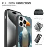 Coque pour iPhone 15/Pro/Max avec motif d'oiseaux - Oiseaux vibrants | okomall