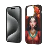 Coque pour iPhone 15/15 Pro/15 Pro Max avec motif de beauté chinoise - okomall