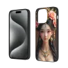 Coque pour iPhone 15/15 Pro/15 Pro Max avec Belle Femme Orientale - okomall