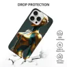 Coque pour iPhone 15 Pro/Pro Max - Motif futuriste de guerrier