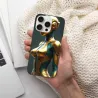 Coque pour iPhone 15 Pro/Pro Max - Motif futuriste de guerrier