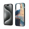 Coque pour iPhone 15/Pro/Max avec mouettes - okomall.com
